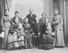 Theordore Kressa Family 1887 Jirikov, CZ